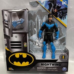 DC Nightwing Poseable Action Figure - Blue, Black